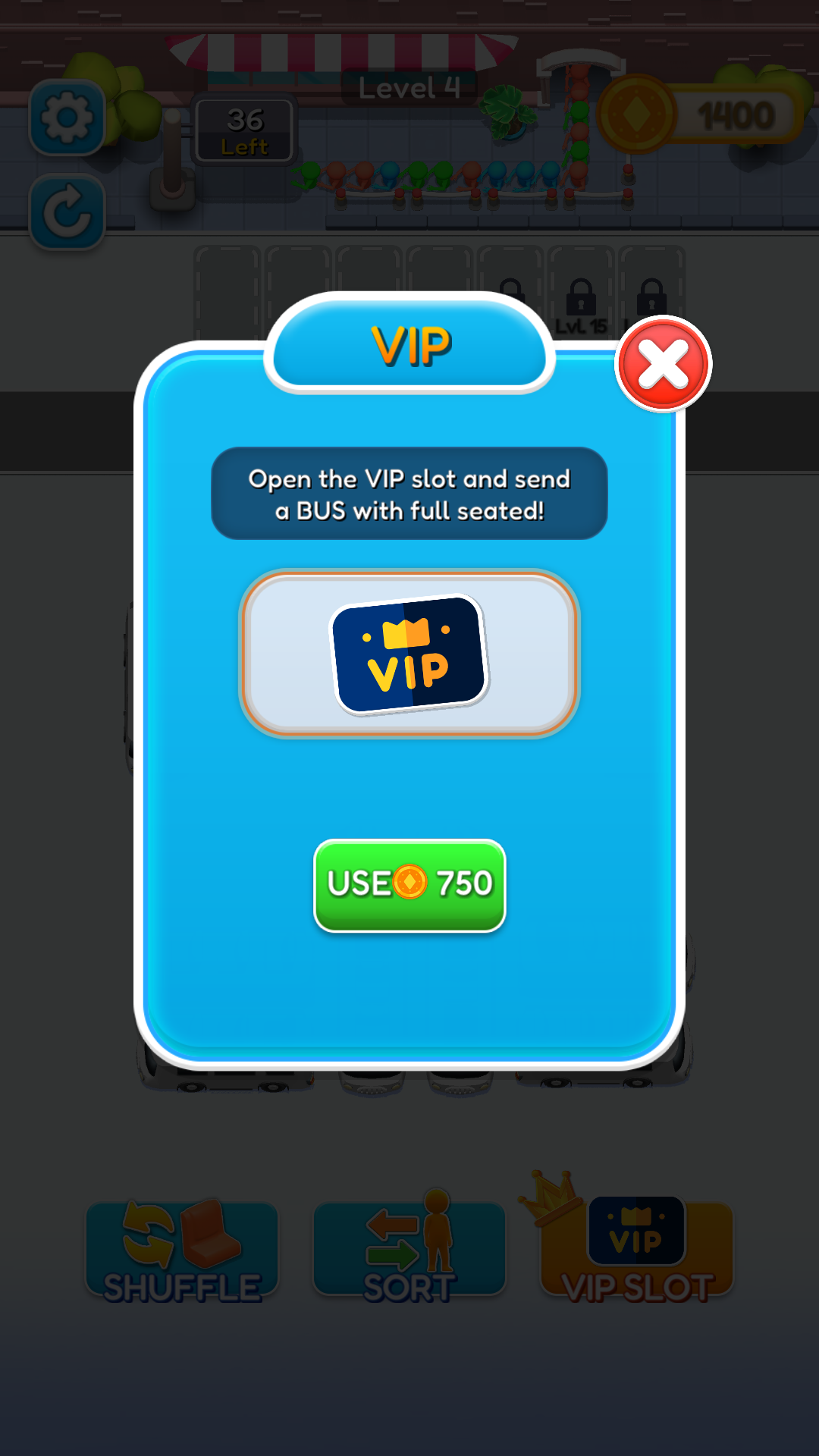 Tour Bus Mania game screen three